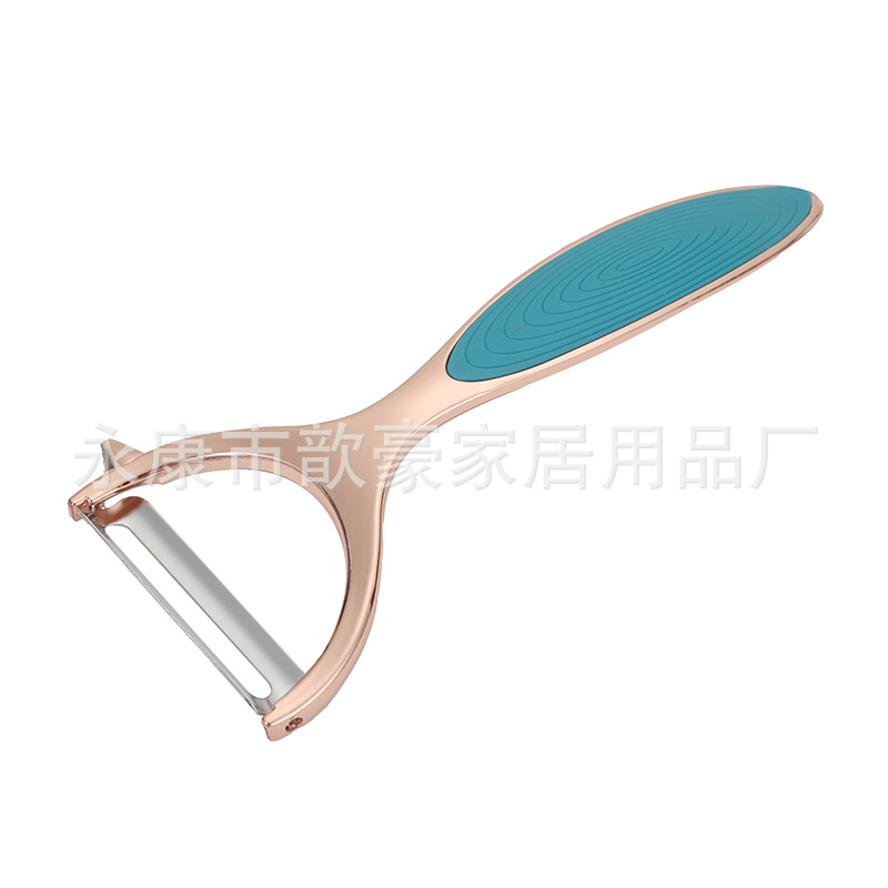 锌合金Y型水果削皮器厨房家用多功能土豆削皮神器水果刀瓜