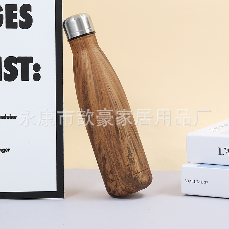 304不锈钢500ML保温杯随手杯可乐瓶杯子便携咖啡随行户外水杯