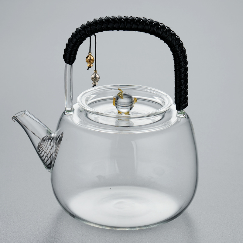 电陶炉煮茶炉家用茶炉茶具玻璃烧水壶蒸茶壶全自动小型煮茶器套装