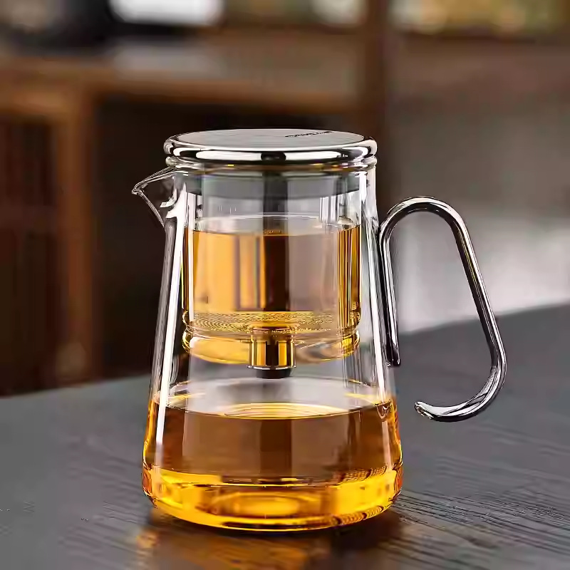 邦田泡茶壶茶水分离飘逸杯全玻璃耐热过滤冲茶杯神器伴手礼品茶具