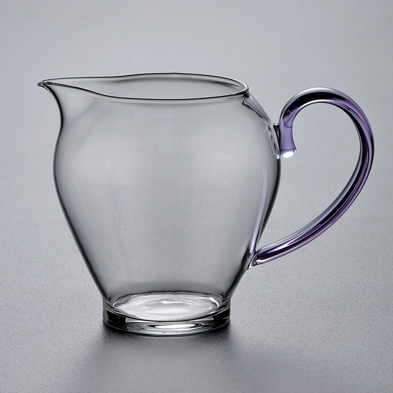 品德坊 公道杯玻璃加厚日式公杯茶道配件茶漏功夫茶具分茶器 批发